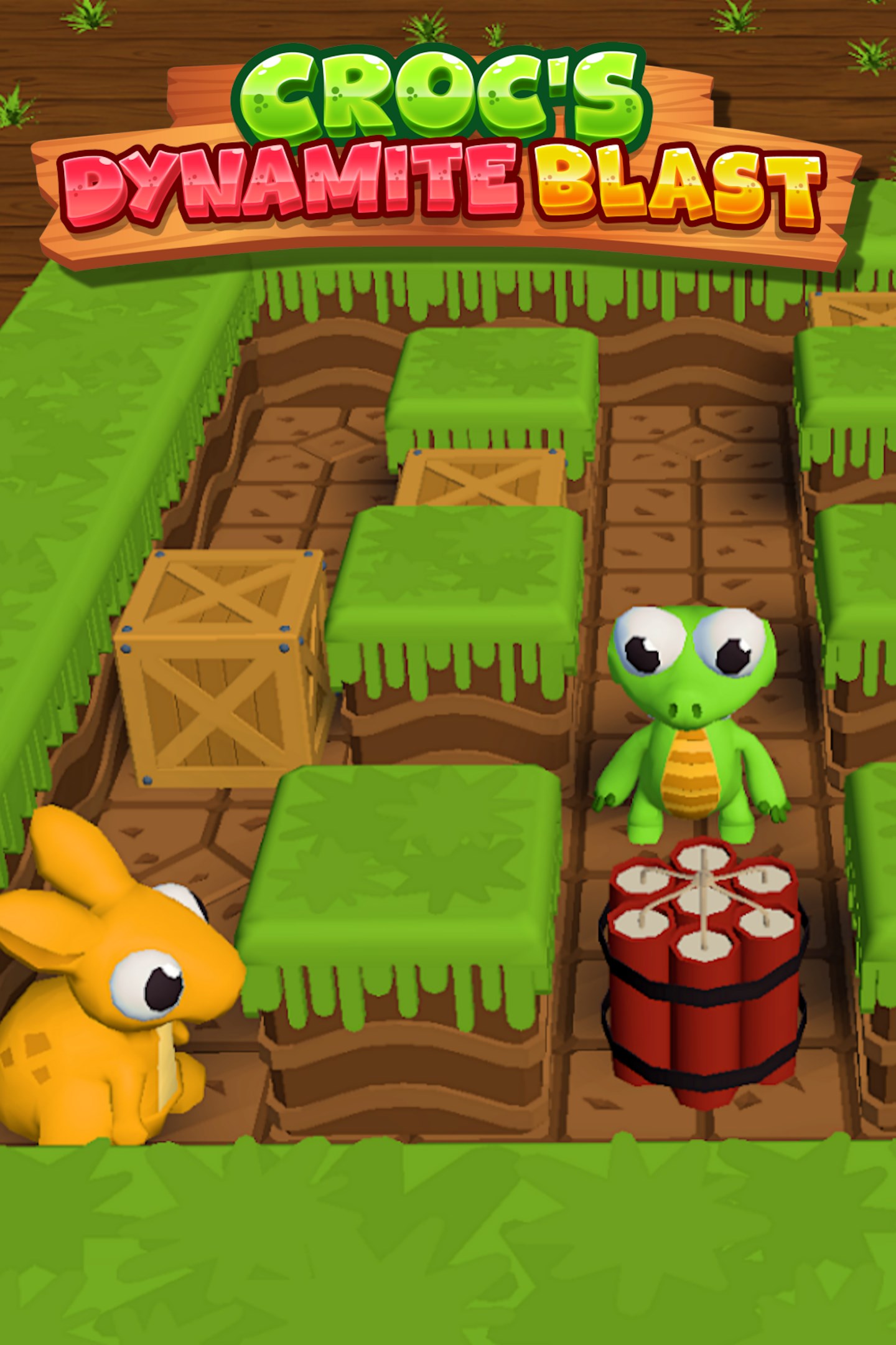 Box shot of Croc's Dynamite Blast