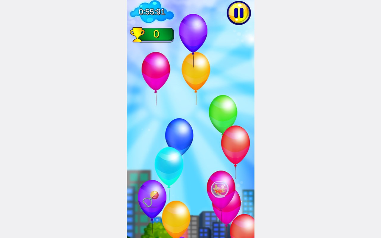 Popping Balloons Casual Game