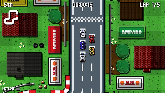 Micro Pico Racers screenshot 1