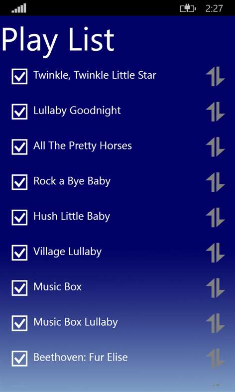 Baby Lullaby Songs Screenshots 2