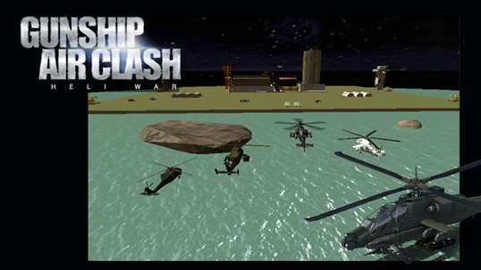 Gunship Air Clash Heli War screenshot 3