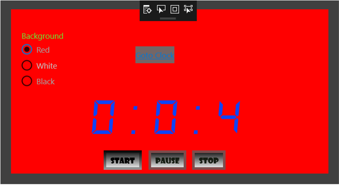 #4. Cool Clock With StopWatch (Windows) 由: Raja khan