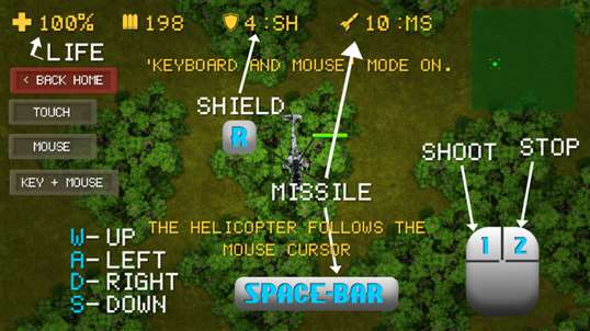 Helicopter Combat In Heaven screenshot 3
