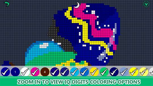 Surprise Eggs Color By Number: Pixel Art, Easter Coloring Book screenshot 4