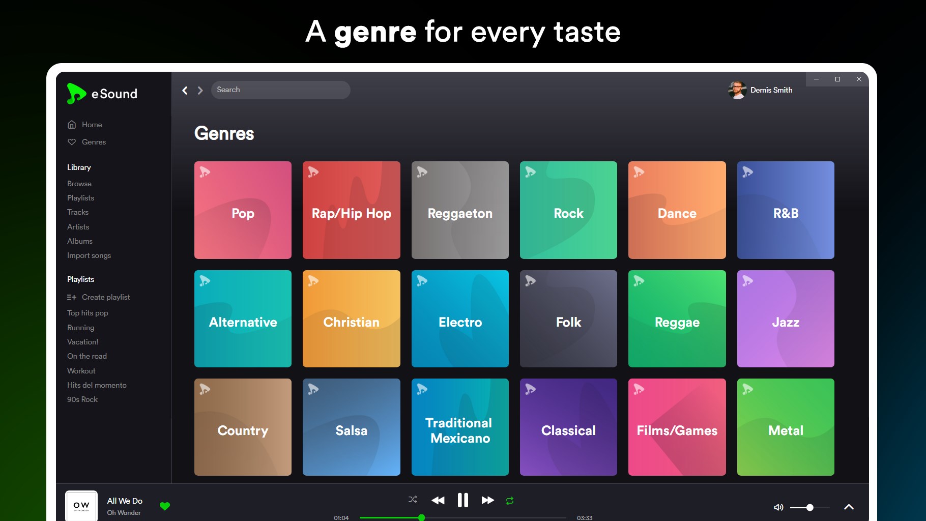 eSound Music screenshot