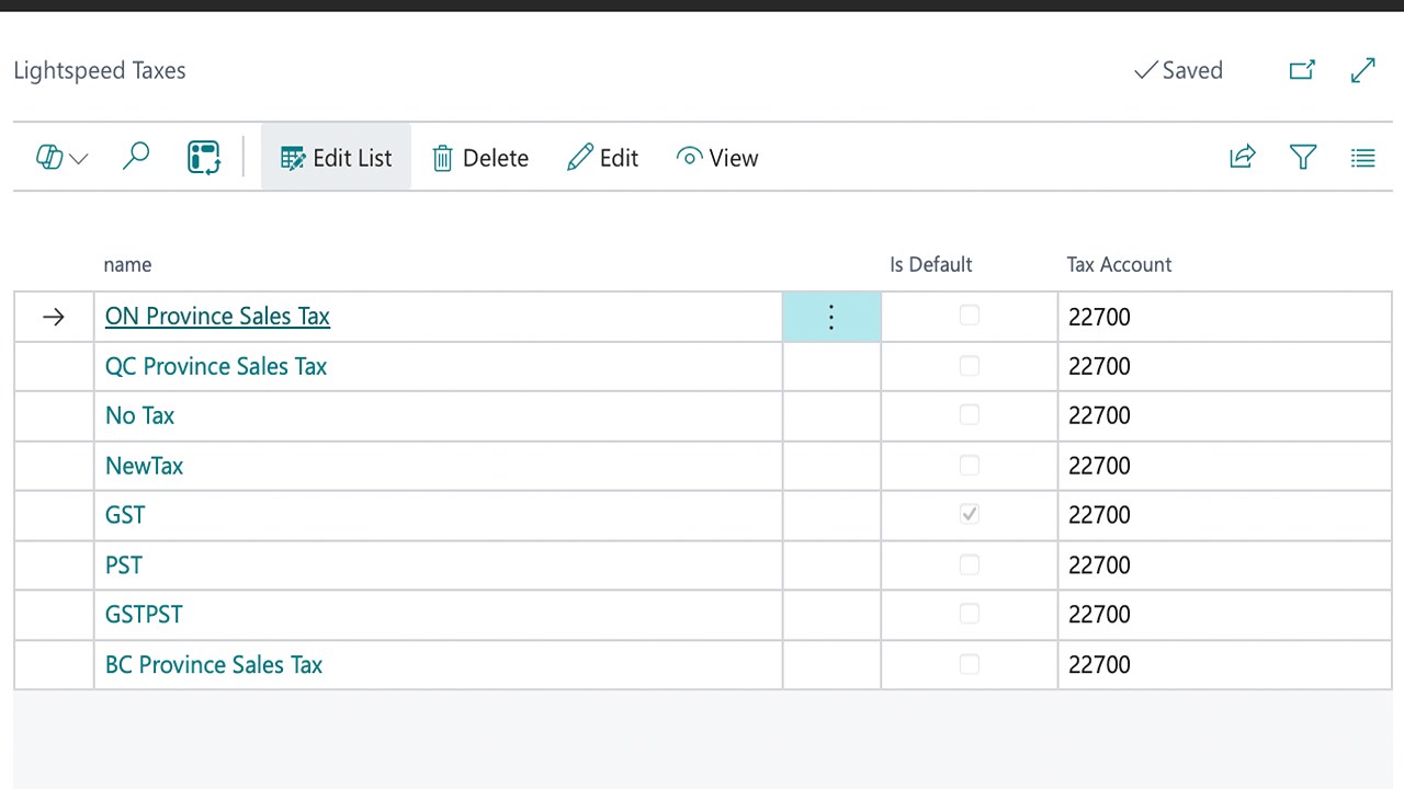 Snapshot 2 of Lightspeed Integration(X-Series)