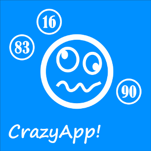 CrazyApp! Numbers to play