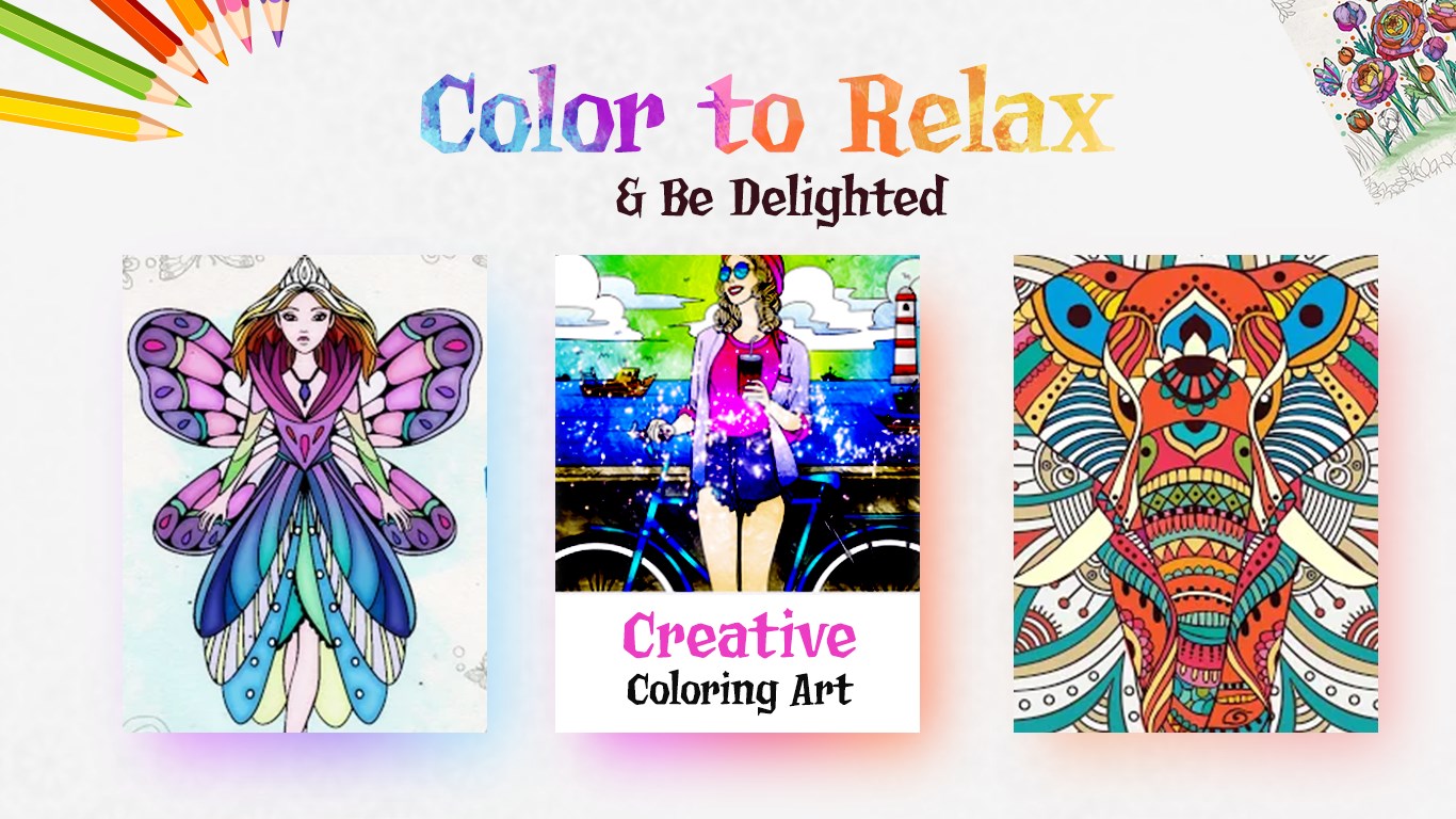 Coloring Book for Mandala - Adults Coloring Book screenshot
