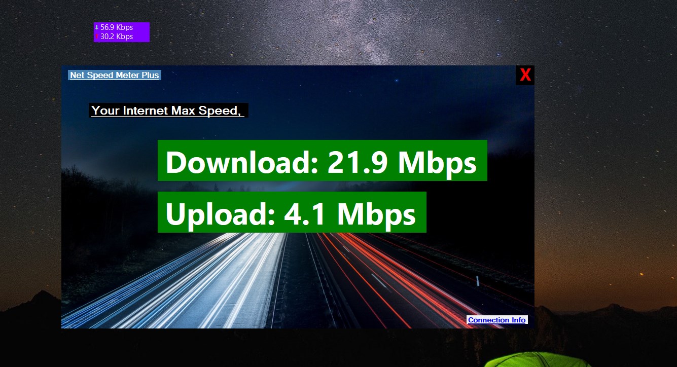Net Speed Meter Plus Download and install on Windows Microsoft