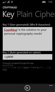 CryptMug! screenshot 1