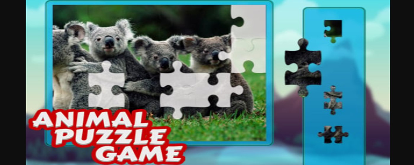 Animal Puzzle Game Play marquee promo image