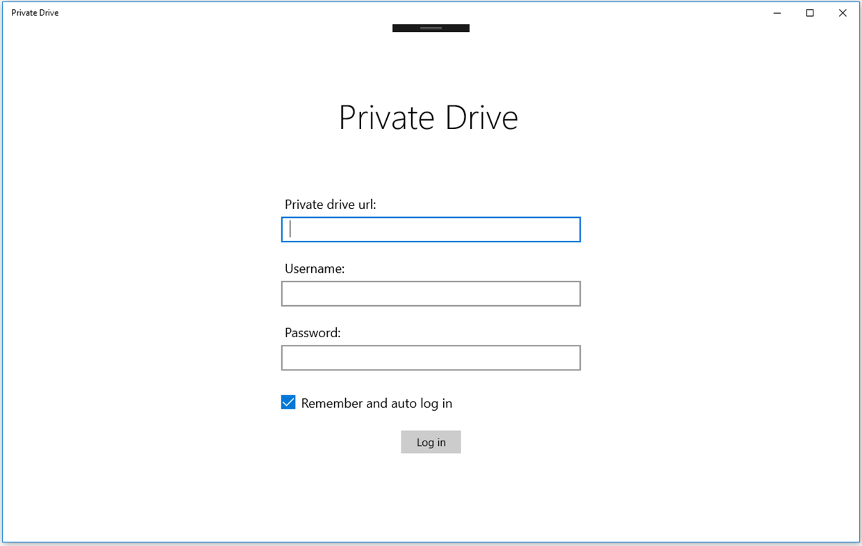 #1. Private Drive (Windows) Podle: Fangming Ning