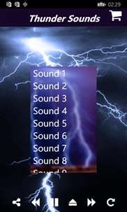 Thunder Sounds:Relaxing Sounds of Nature screenshot 4