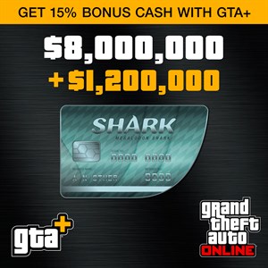 GTA+: Pacote de Dinheiro Megalodonte (Xbox Series X|S)