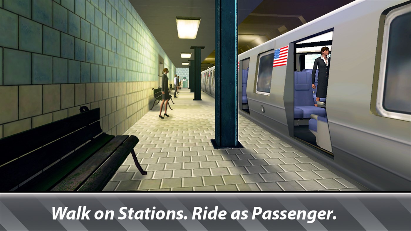#3. World Subways Simulator (Windows) Przez: Game Mavericks