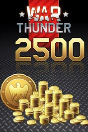 War Thunder - 2500 Golden Eagles – 2500