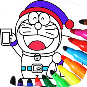 Coloring Doraemon