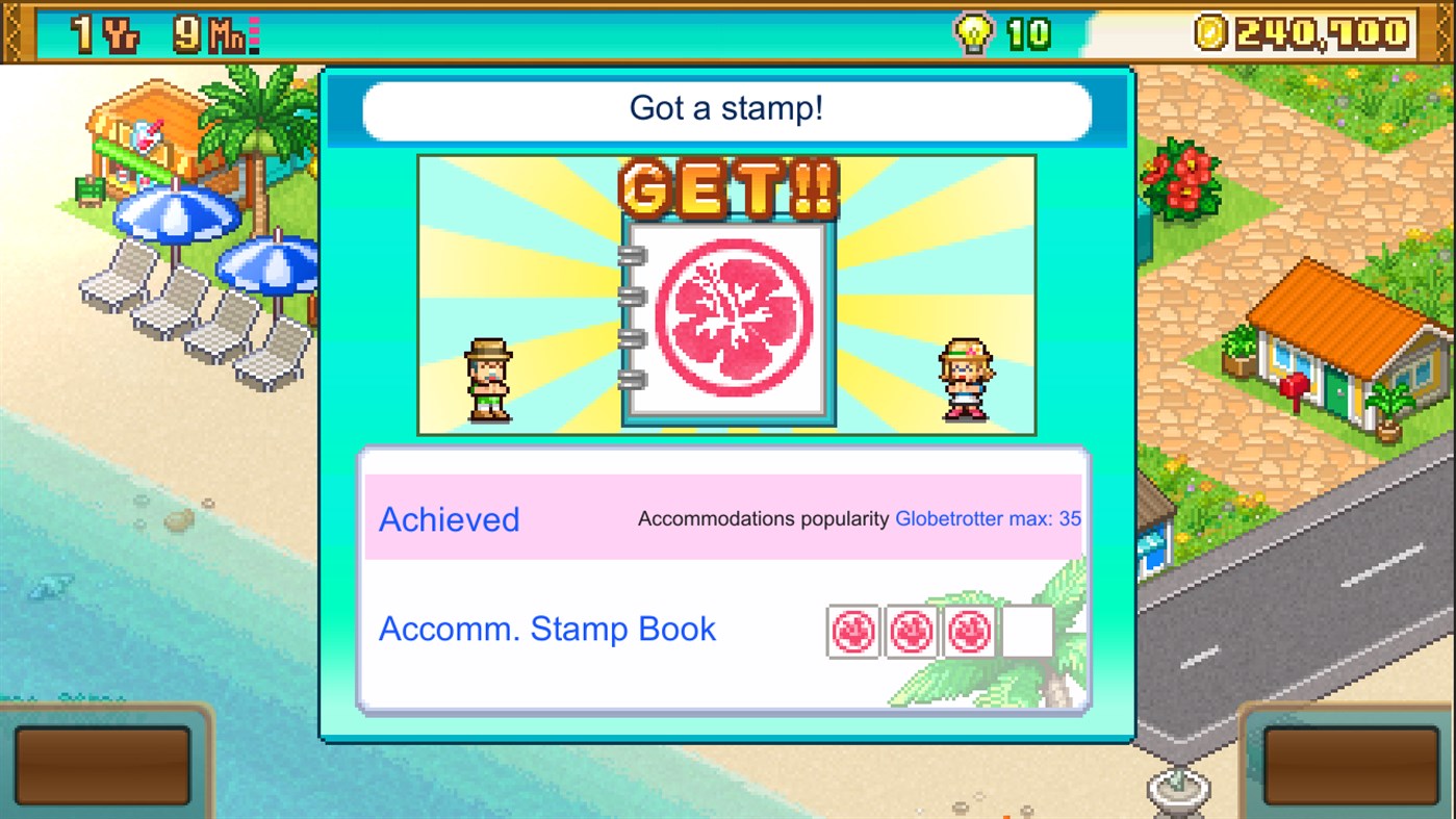 #3. Tropical Resort Story (Windows) 由: Kairosoft