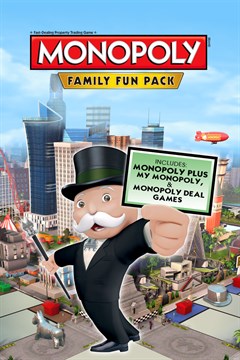 Cover poster for MONOPOLY FAMILY FUN PACK