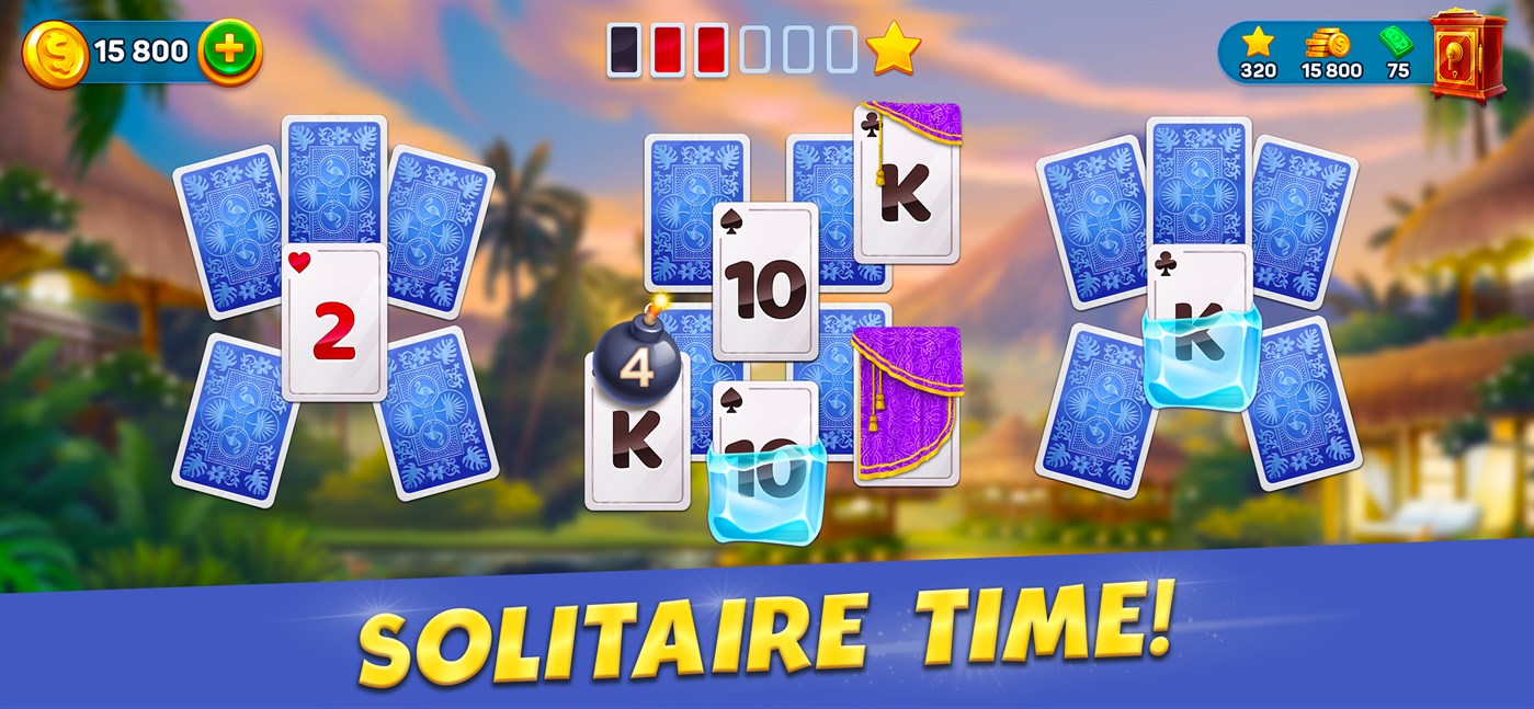 #4. Solitaire Cruise Tripeaks Card Game (Windows) 由: Samfinaco LLC