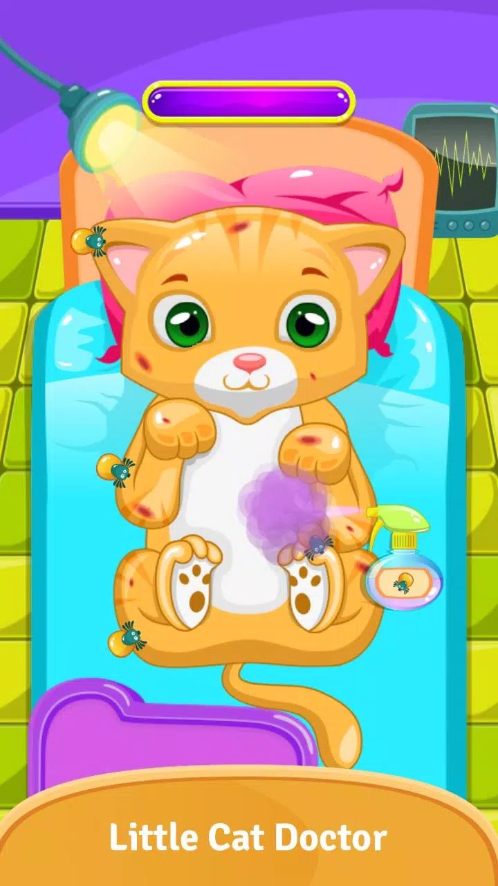 Captura de Pantalla 3 Kitty Little Cat Doctor: Pet Vet Game windows
