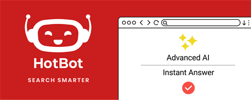 HotBot Search with AI and Homepage for Edge marquee promo image