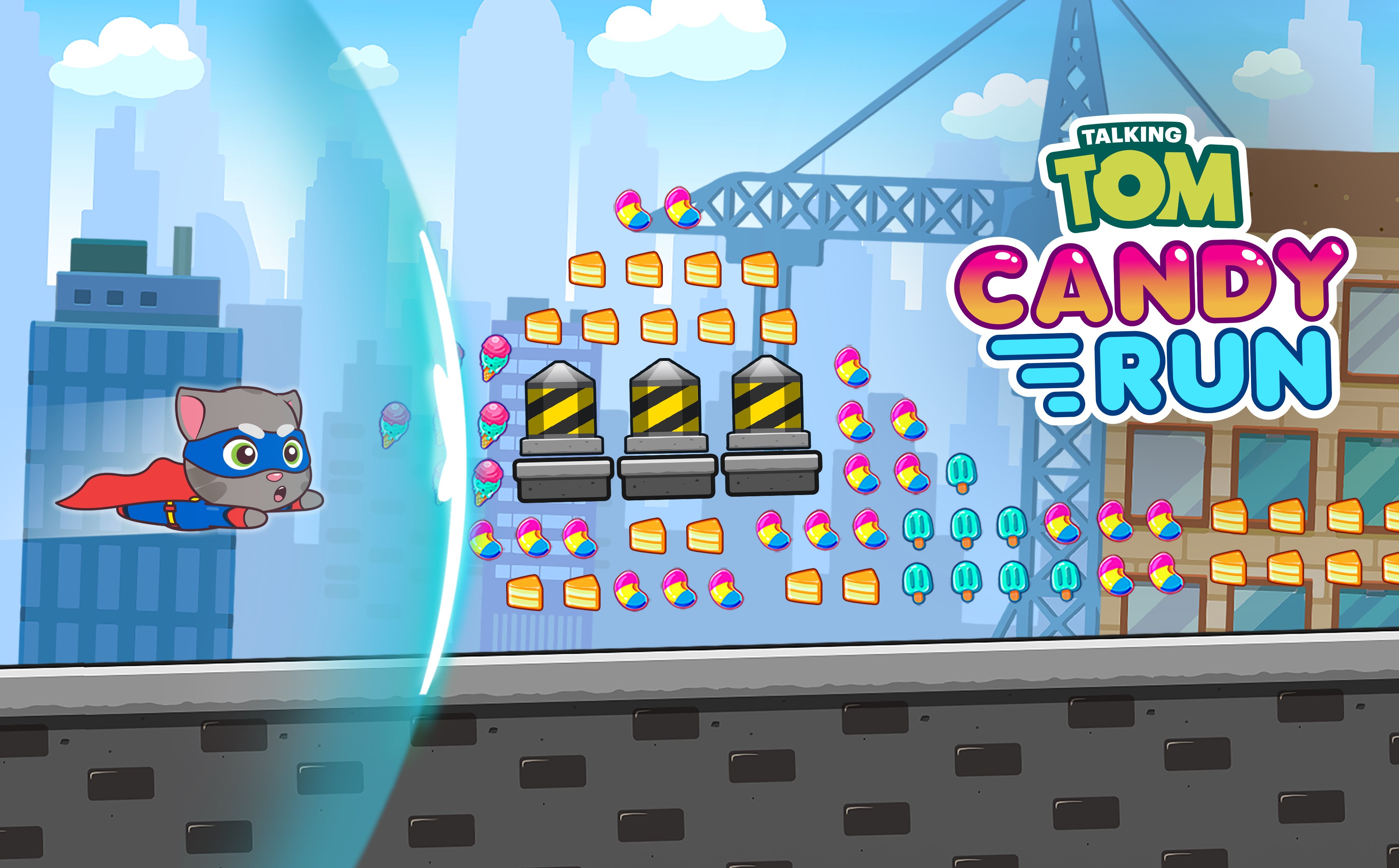 Talking Tom Candy Run — скриншот 8