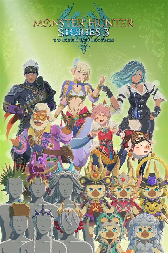 Monster Hunter Stories 3: Twisted Reflection DLC Pack Xbox Series X|S and Xbox One cover art