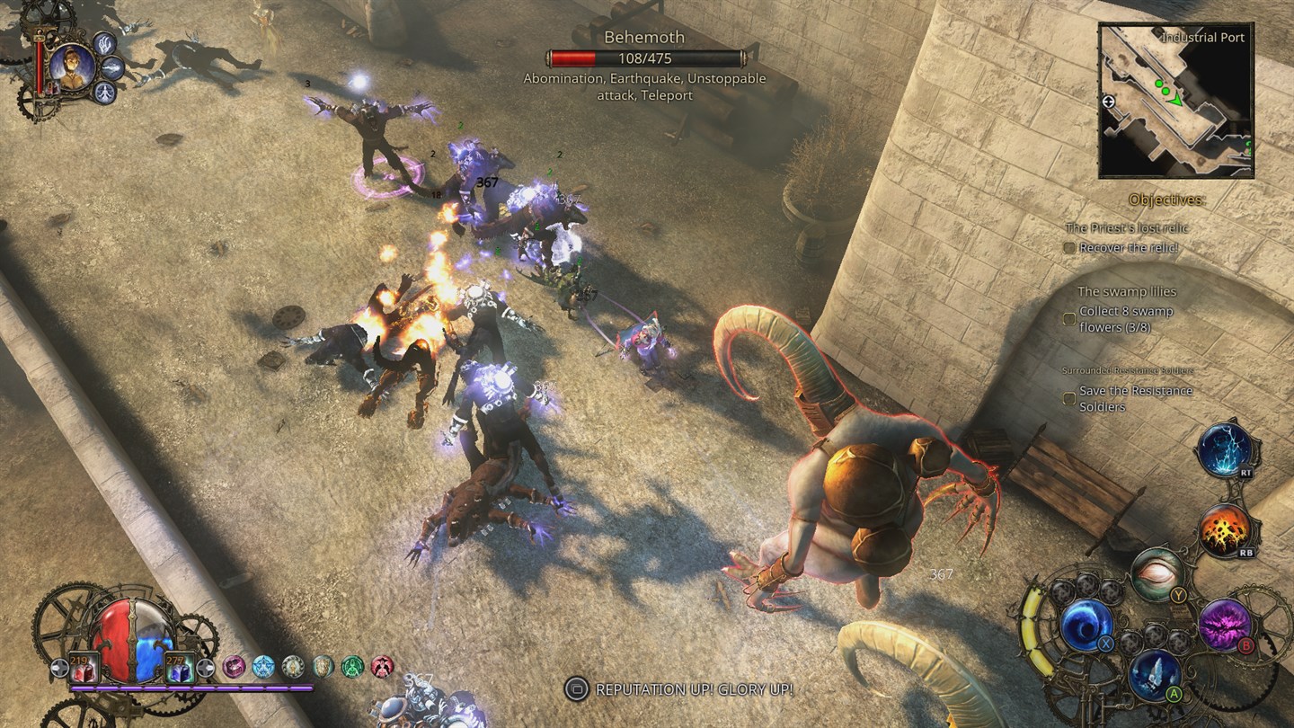 The Incredible Adventures of Van Helsing sur Xbox 360