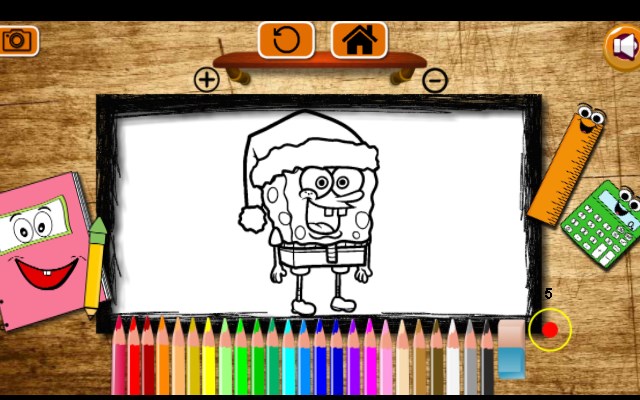 Bts Sponge Bob Coloring Game