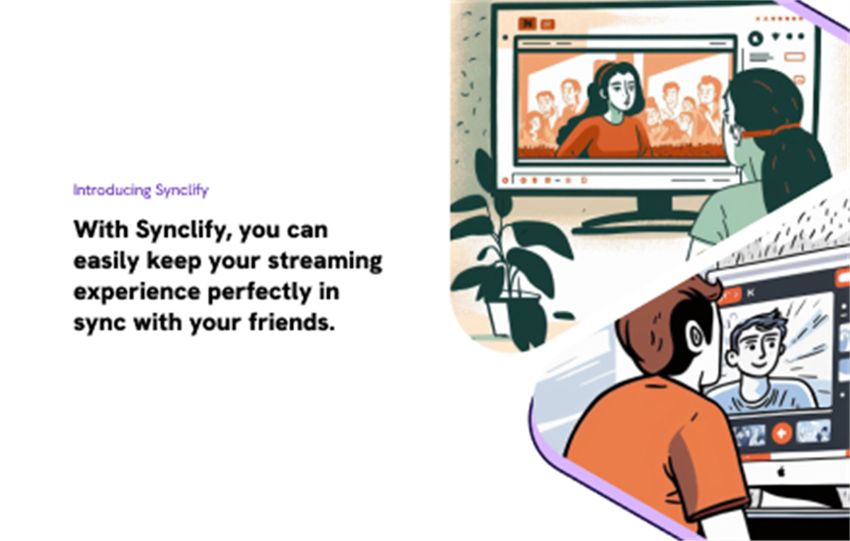 Synclify - Watch in sync with your friends