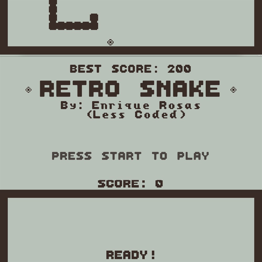 Pixel Retro Snake cover art (full size)