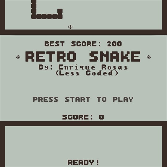 Pixel Retro Snake cover art