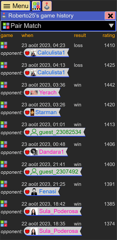 #3. MemoMatch : Memory fight (Windows) Με: Player22.com