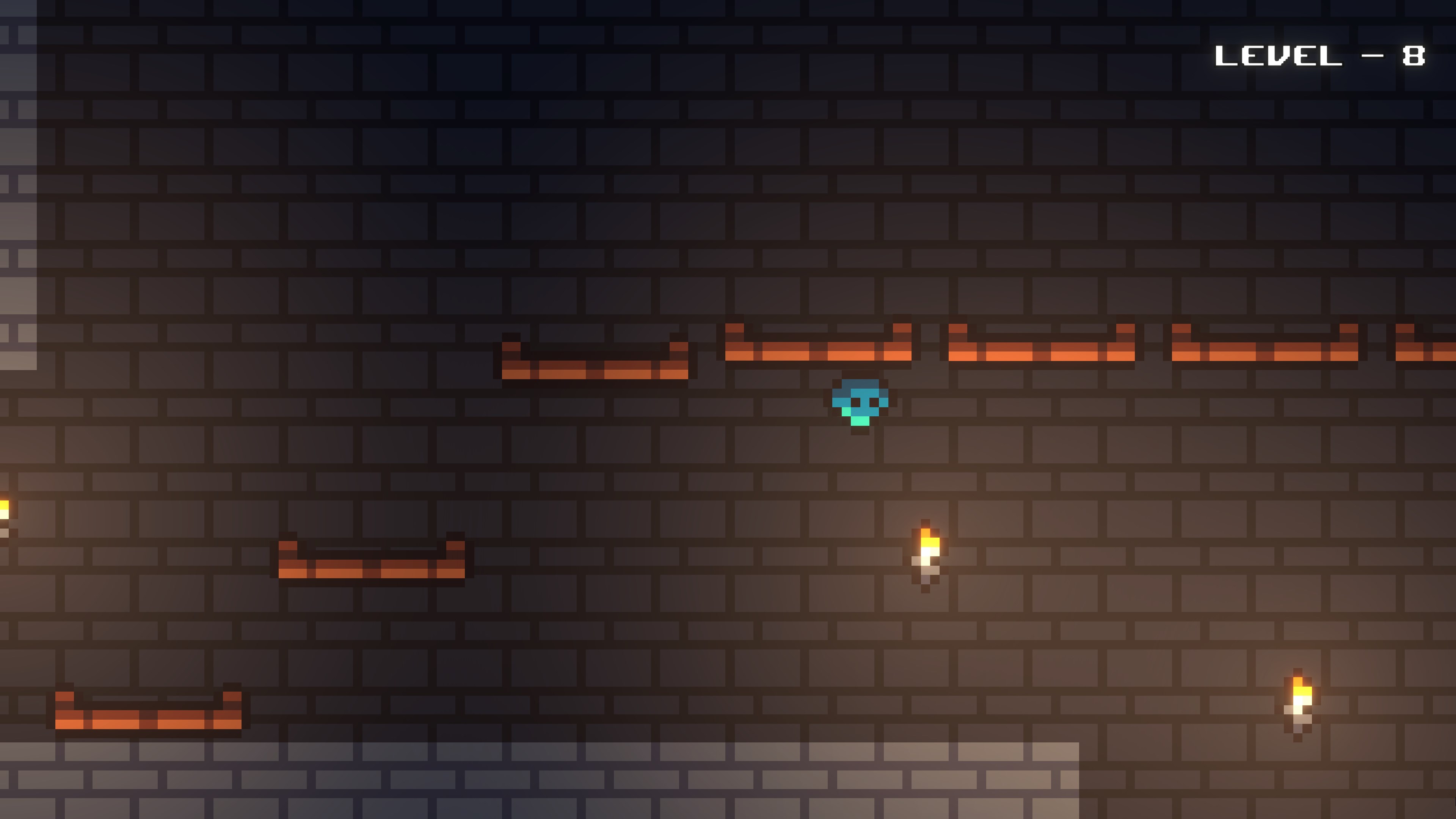 SlimeFlip 遊戲截圖：重力翻轉機制