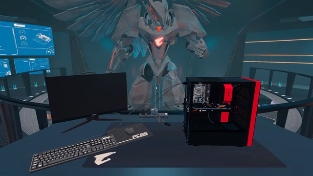 PC Building Simulator AORUS Workshop screenshot 1