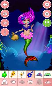 Mermaid Princess Dress up Game for Girls screenshot 1