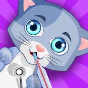 Kitty Little Cat Doctor: Pet Vet Game
