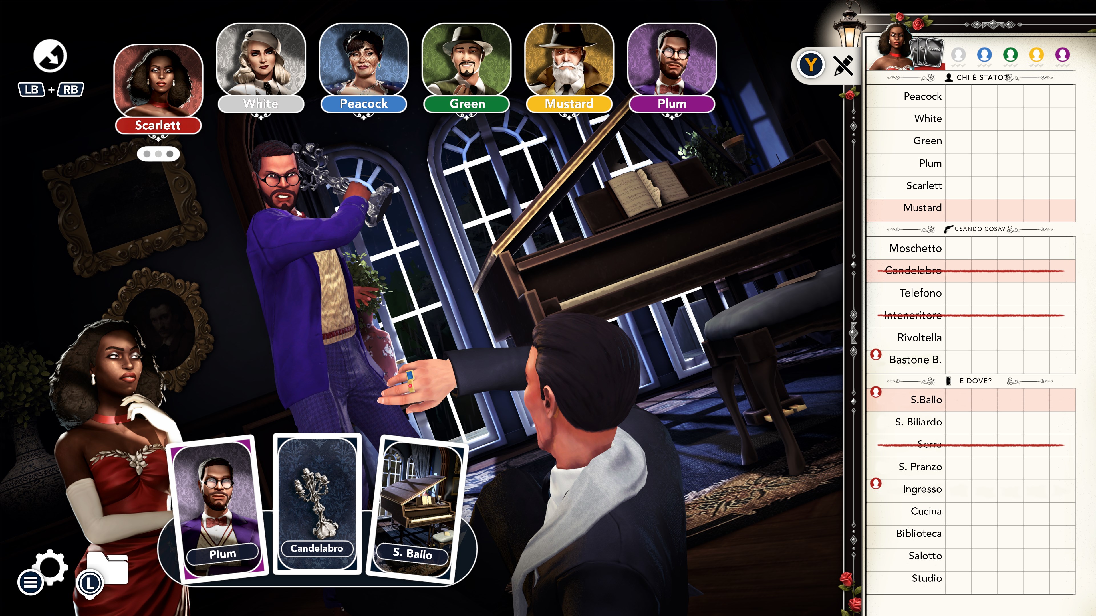 Clue: Noir Mansion Crime Scene Bundle | Xbox | Chiave | Privato