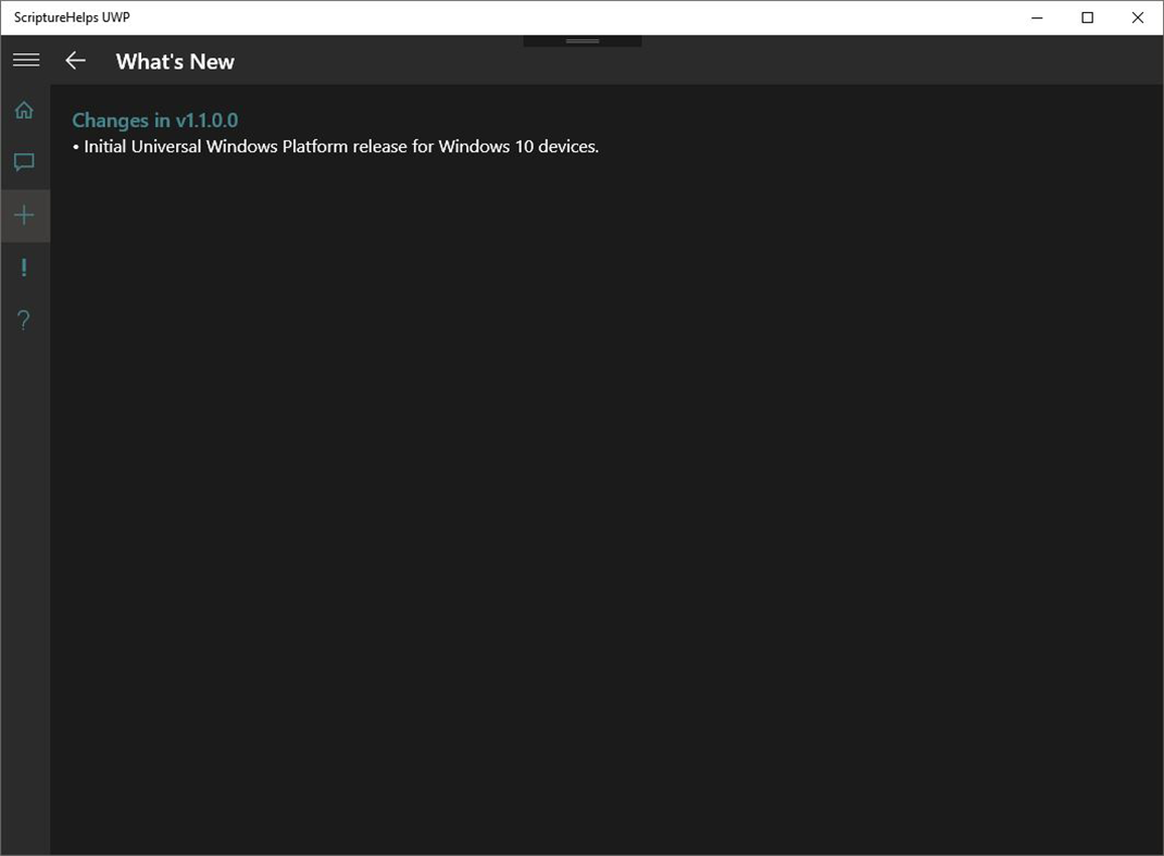 #4. ScriptureHelps UWP (Windows) Podle: SonCoder