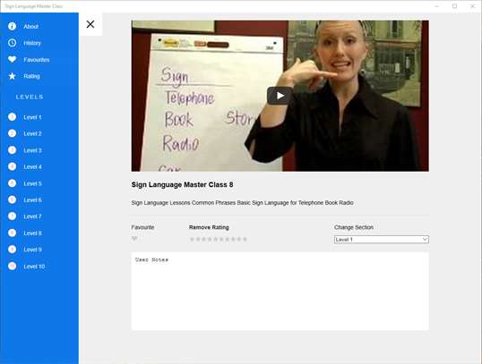 Sign Language Master Class screenshot 6