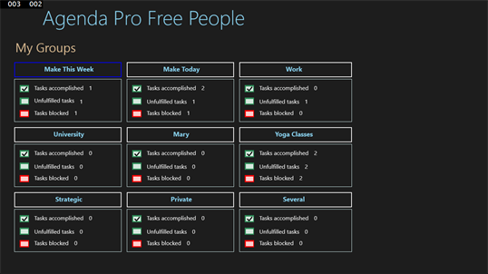 Agenda Pro Free People screenshot 1