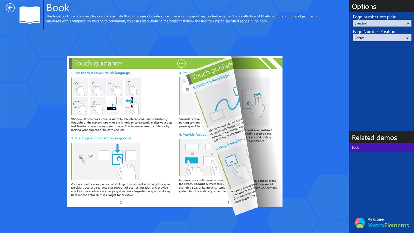 #8. Mindscape Metro Elements Sample Explorer (Windows) Podle: Mindscape.