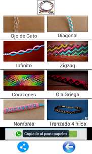 Pulseras de hilo screenshot 2