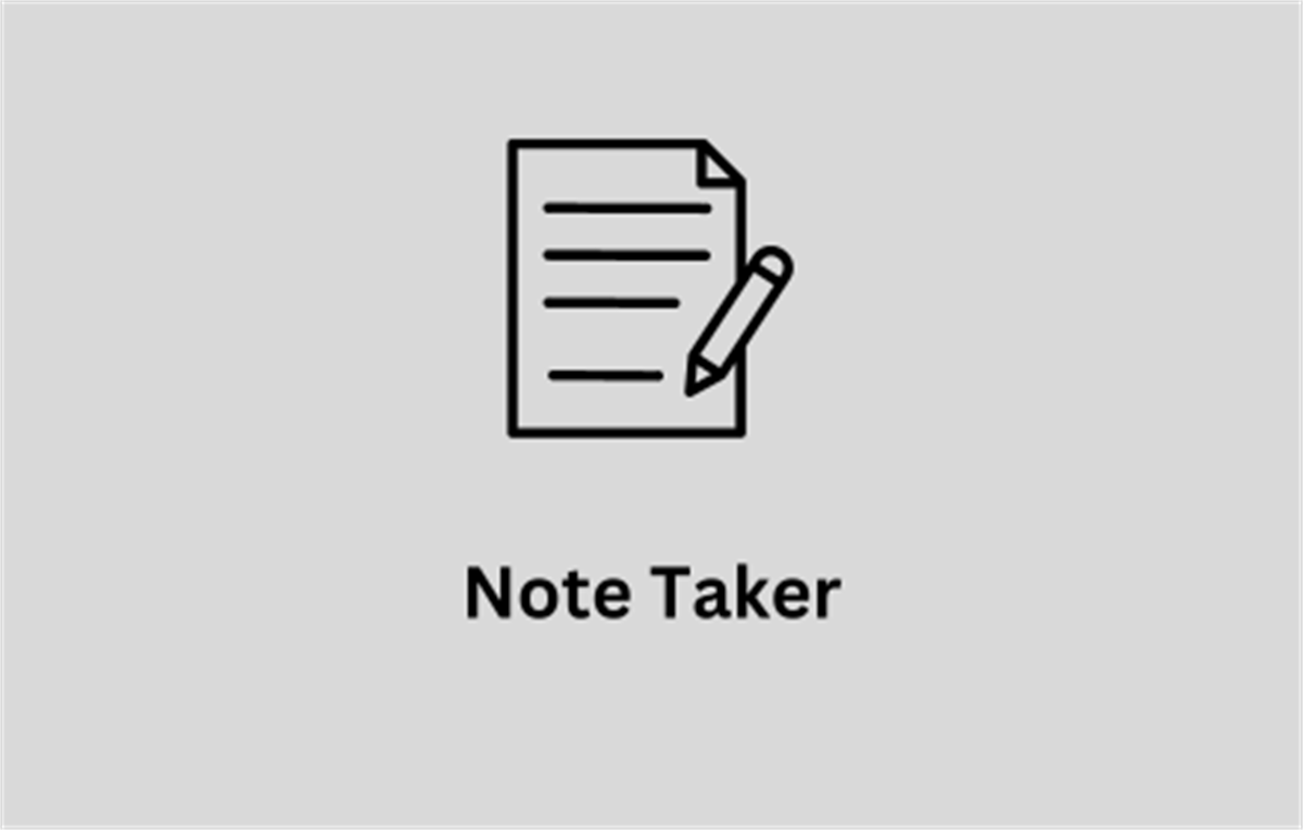 Note Taker