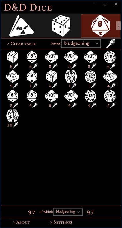 #1. D&D Dice (Windows) 由: IgorX2