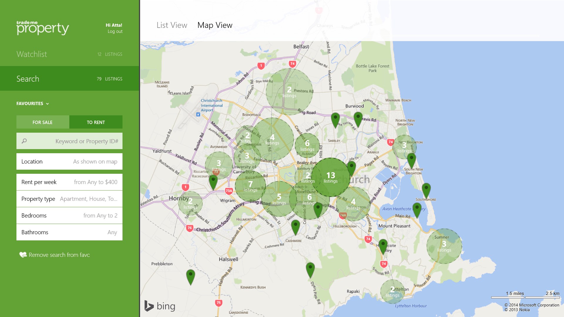 Trade Me Property for Windows 10