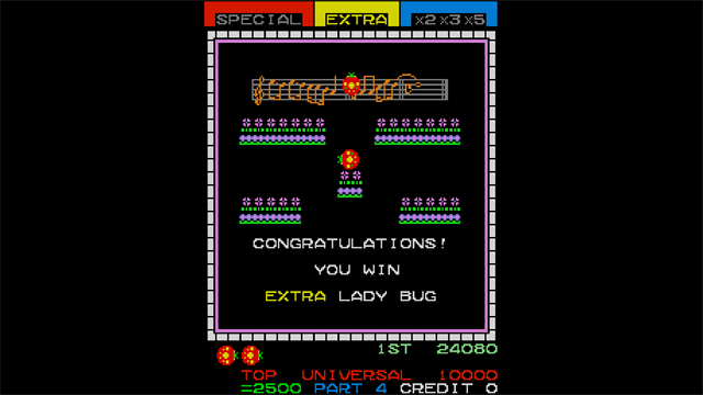 Arcade Archives 2 Lady Bug screenshot 4