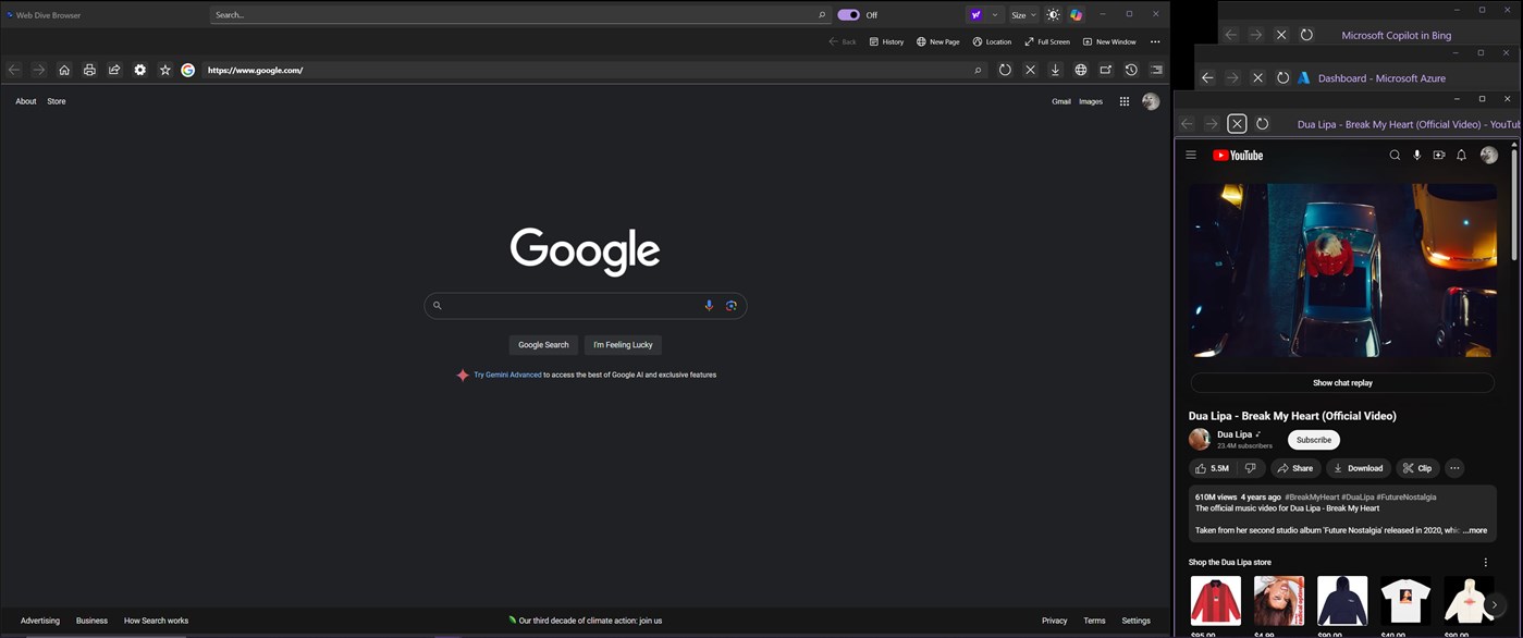 #2. Web Dive (Windows) 由: Intrafiz Soultions LLC