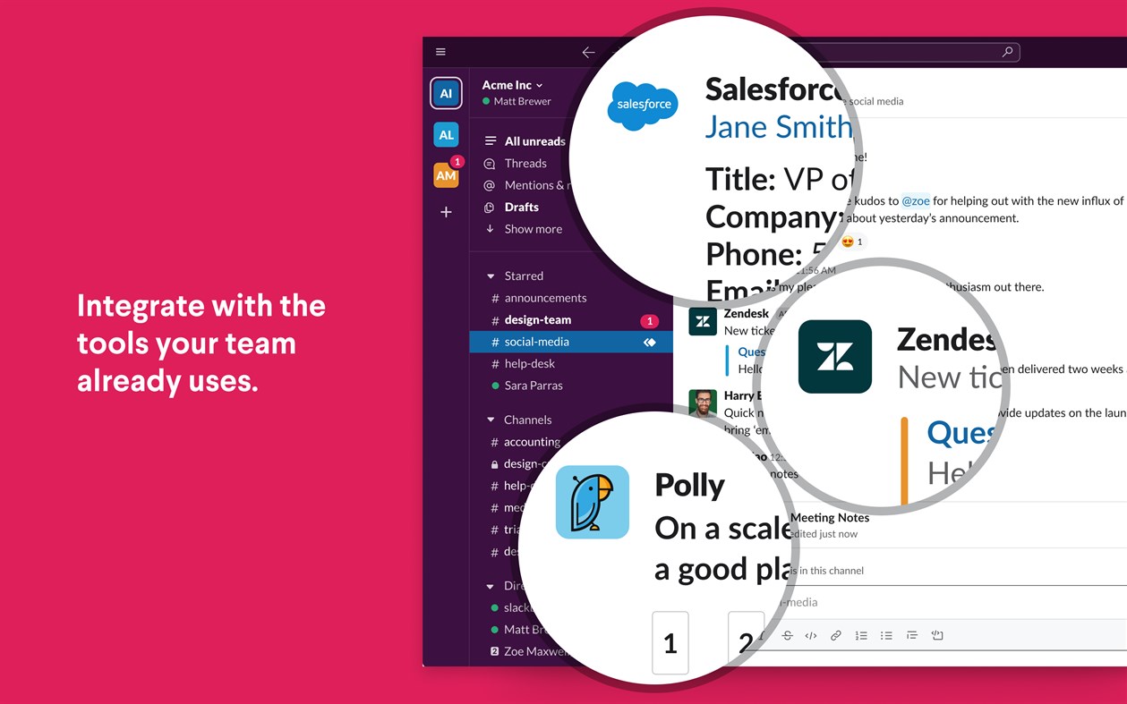 #2. Slack (Windows) Podle: Slack Technologies Inc.